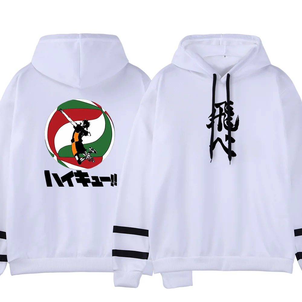 

Haikyuu Cool Japanese Anime Printed Hoodie For Male Hip Hop Famous Brand Men Hooded Sweatshirt Comfortable Casual Man Hoodies