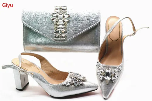 Doershow итальянские niceShoes с комплектом подходящих сумок африканские женские