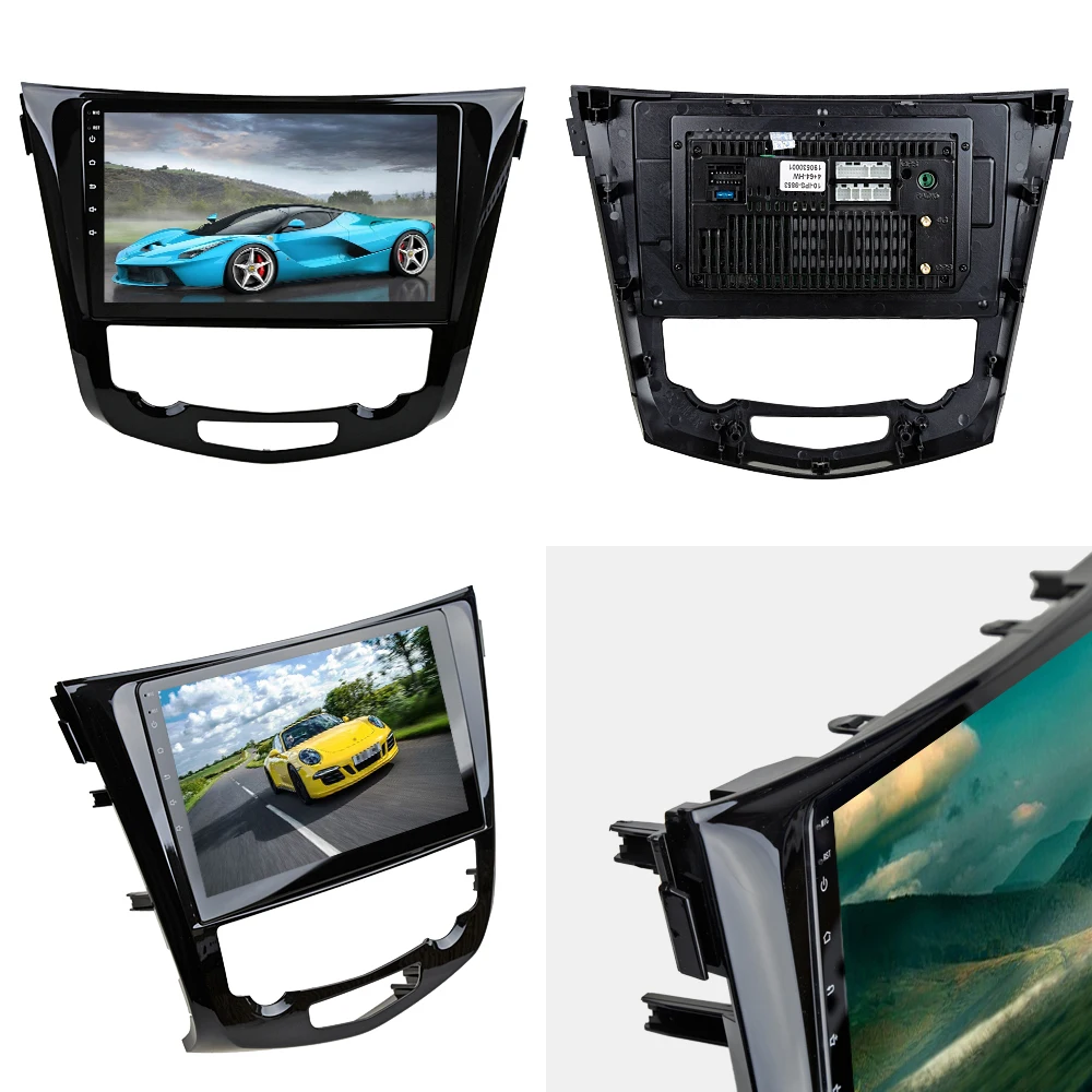 SINOSMART автомобильный навигационный gps плеер для Nissan X trail/Qashqai/Rogue/Dualis 2013 2021
