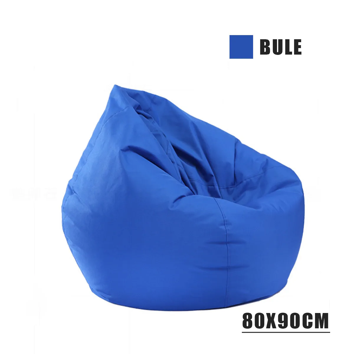 

Waterproof Lazy BeanBag Sofas Cover Chairs without Filler Linen Cloth Lounger Seat Bean Bag Pouf Puff Couch Tatami Living Room