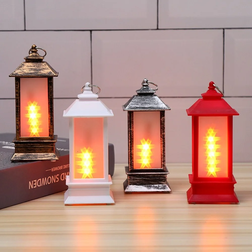 

Christmas LED Portable Wind Lantern Simulation Fire Fireplace Flame Light Christmas Decorations For Home New Year 2022 Navidad