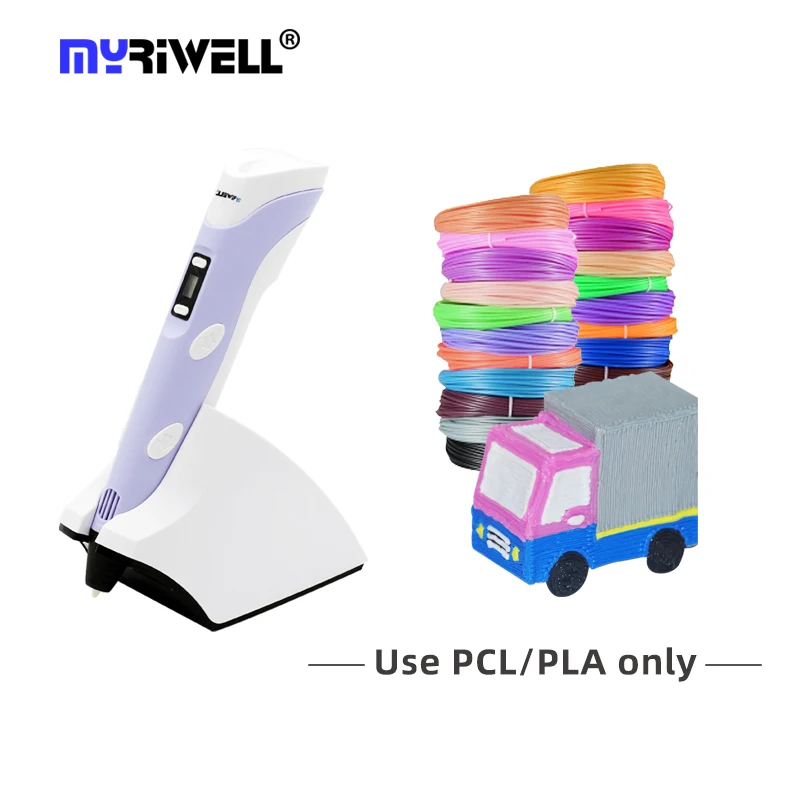 

Myriwell Cordless 3D Pen RP-200B PLA PCL DIY for Beginners Kids Adults Chirstmas Birthday Gift 3d Printing Pen Toy