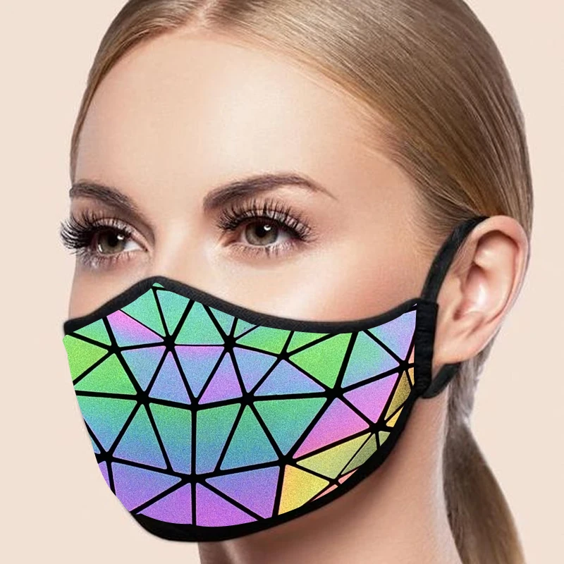 Женские сумки на плечо модные светящиеся голограммные геометрические женские