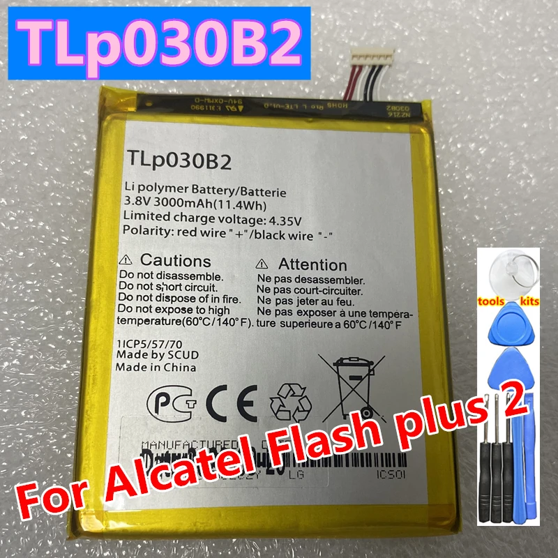 Оригинальный высококачественный аккумулятор TLp030B1 TLp030B2 для Alcatel One Touch Pop S7 OT-7045