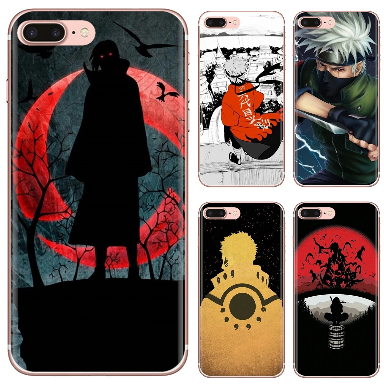 Чехол Naruto S Kakashi Logo Hokage для Xiaomi mi Redmi Note 3 4 4X 5 6 7 8 8t 9 9s 9t 10 pro lite|Бамперы| |