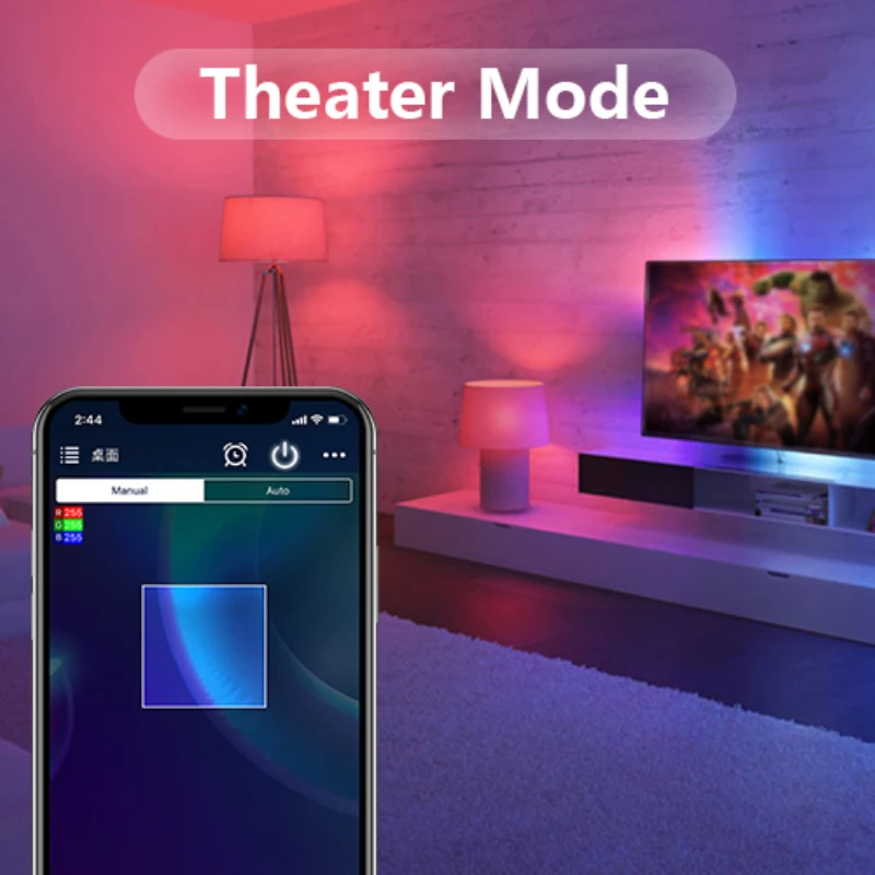 Умная лампа с Wi Fi работает Alexa Google Home RGB цветная регулируемой яркостью функцией