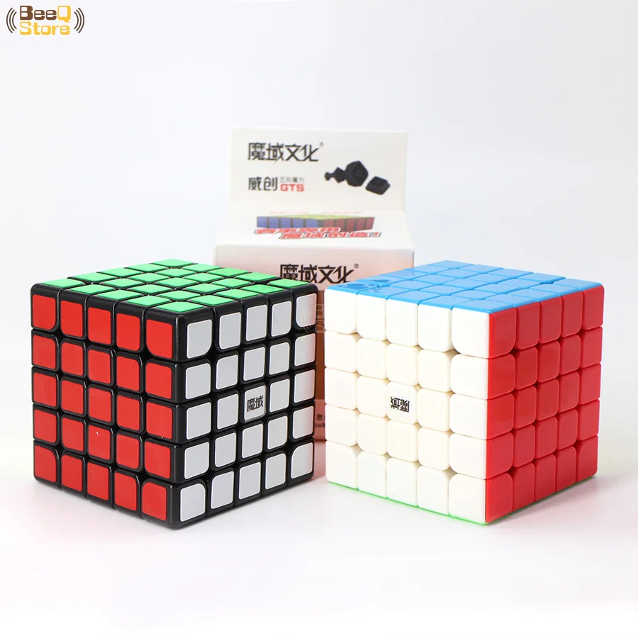 Moyu Weichuang GTS 5x5 магический куб скоростной головоломка профессиональная Magico Cubo