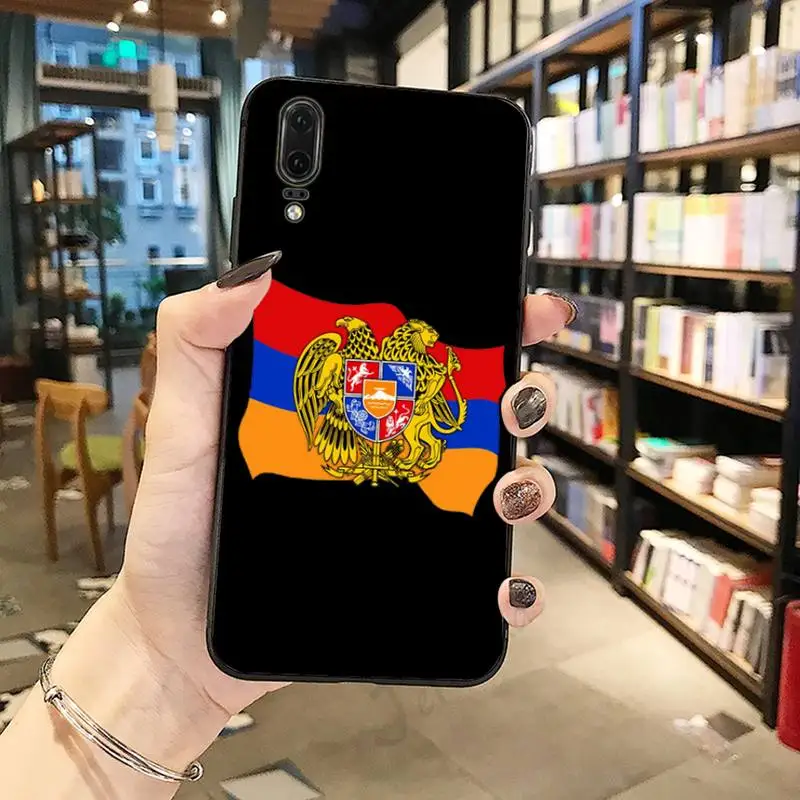 

Armenia Armenians Flag art designluxury design Phone Case coque For Huawei honor Mate P 10 20 30 40 Pro 10i 9 10 20 8 x Lite