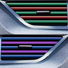 U-образная декоративная лента для вентиляционного отверстия салона автомобиля для Audi A3 A4L A5 A6L A7 Suzuki Swift Grand Vitara Sx4