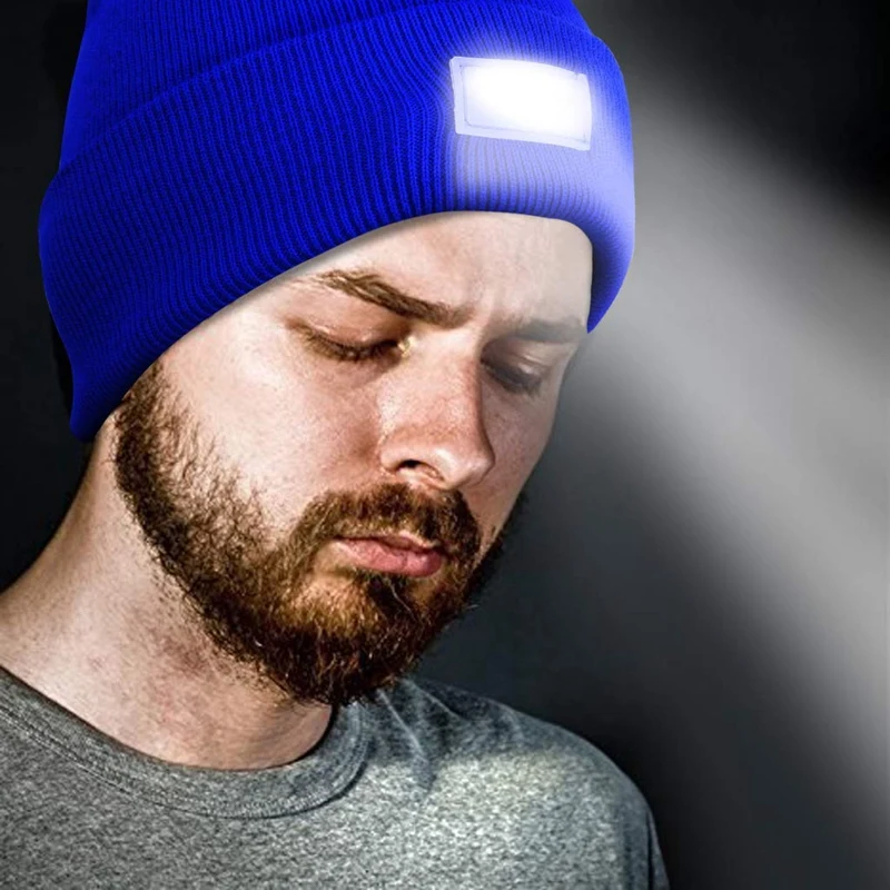 Зимний унисекс 5 светодиодный трикотажный светильник вспышка для охоты кемпинга