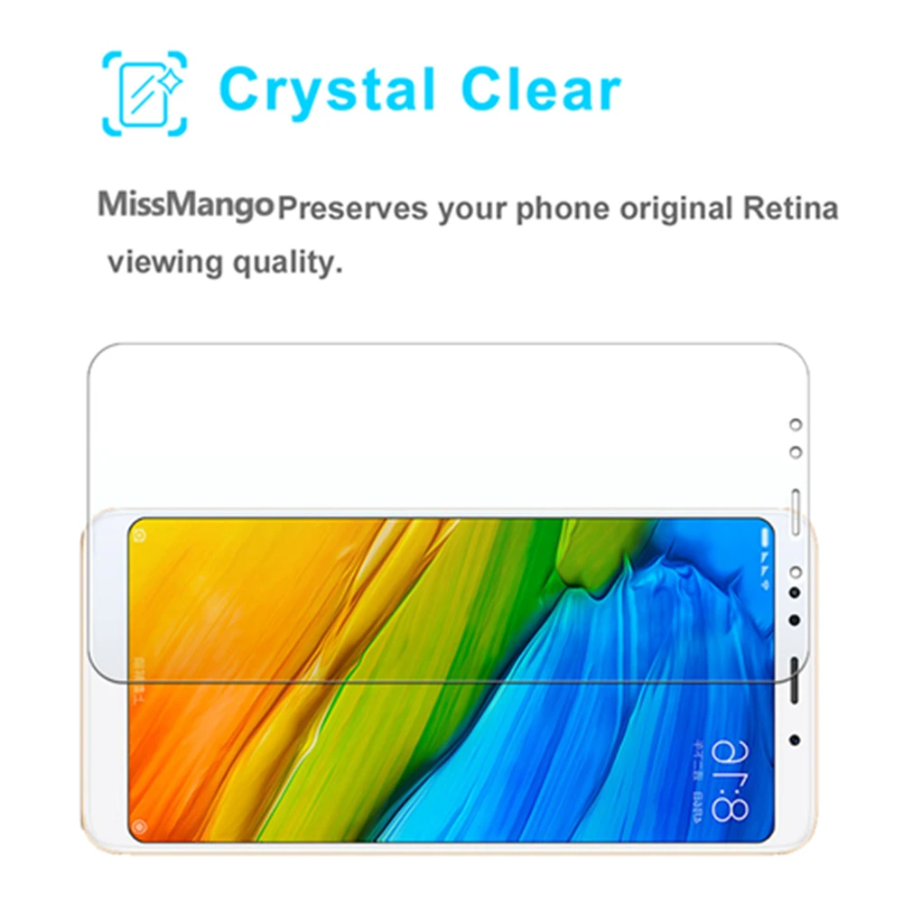 armored protective glass on the for xiaomi redmi 5 plus 6a 5plus tempered glas ksiomi resmi xiaomei redmi5plus screen protectors free global shipping