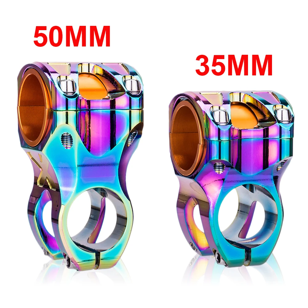 

ZTTO Mountain Bike 31.8*35mm/50mm Stem CNC Colorful Stem Bike Ultra Light Hollow Stem 28.6mm Short Stem Handlebar Stem Dropship