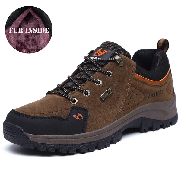 615 Fur Brown Мужская и женская уличная спортивная походная обувь, износостойкая повседневная обувь, пара прогулочных кроссовок, популярная модная Треккинговая обувь - Цвет: 615 Fur Brown