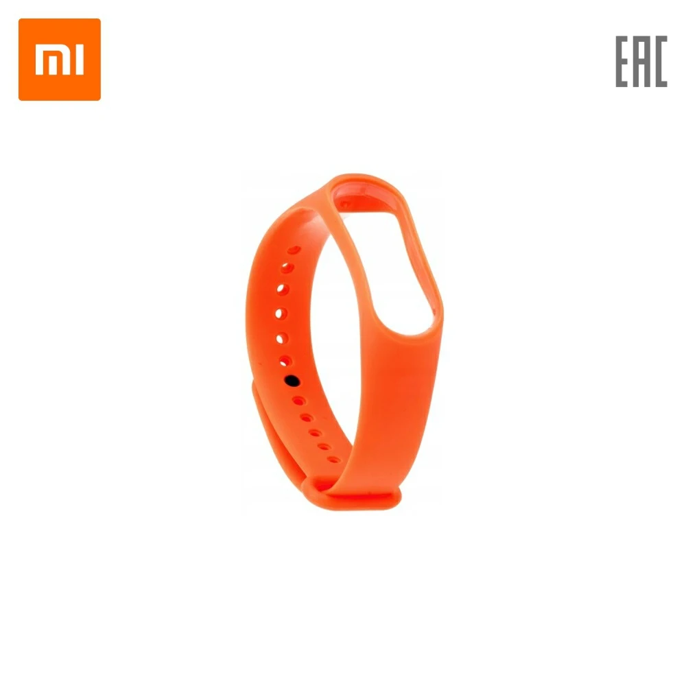 Ремешок для XIAOMI Mi Smart Band 3/4 Strap Orange | Электроника