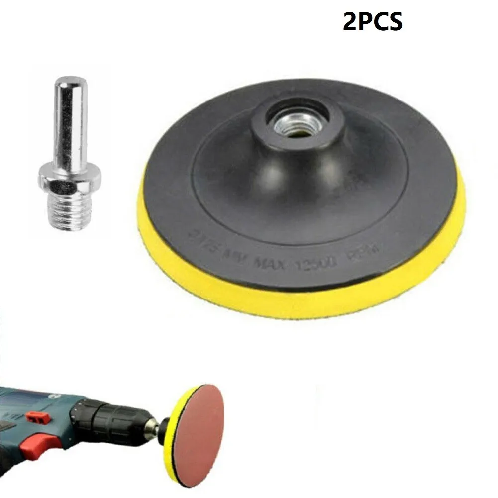 

125mm 5inch M14 Backing Pad Car Polisher Hook And Loop Pad For Angle Grinder Sander Sanding Disc Auto Polishing Machine Tool