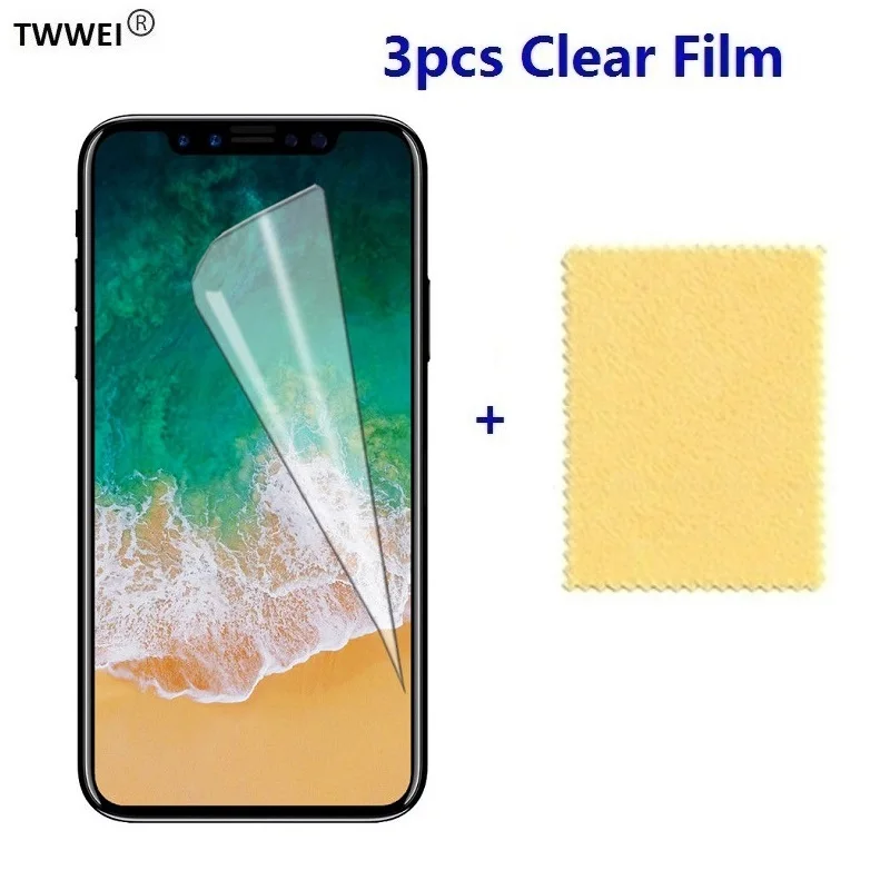 

3x Protective Clear Screen Protector Film For iPhone 11 Pro XS MAX X XR 5 SE 5S 6 6s 7 8 Plus Screen Protector Foil
