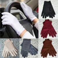 touch screen gloves women men elastic driving sunscreen spandex gloves cycling full finger outdoor cool proof