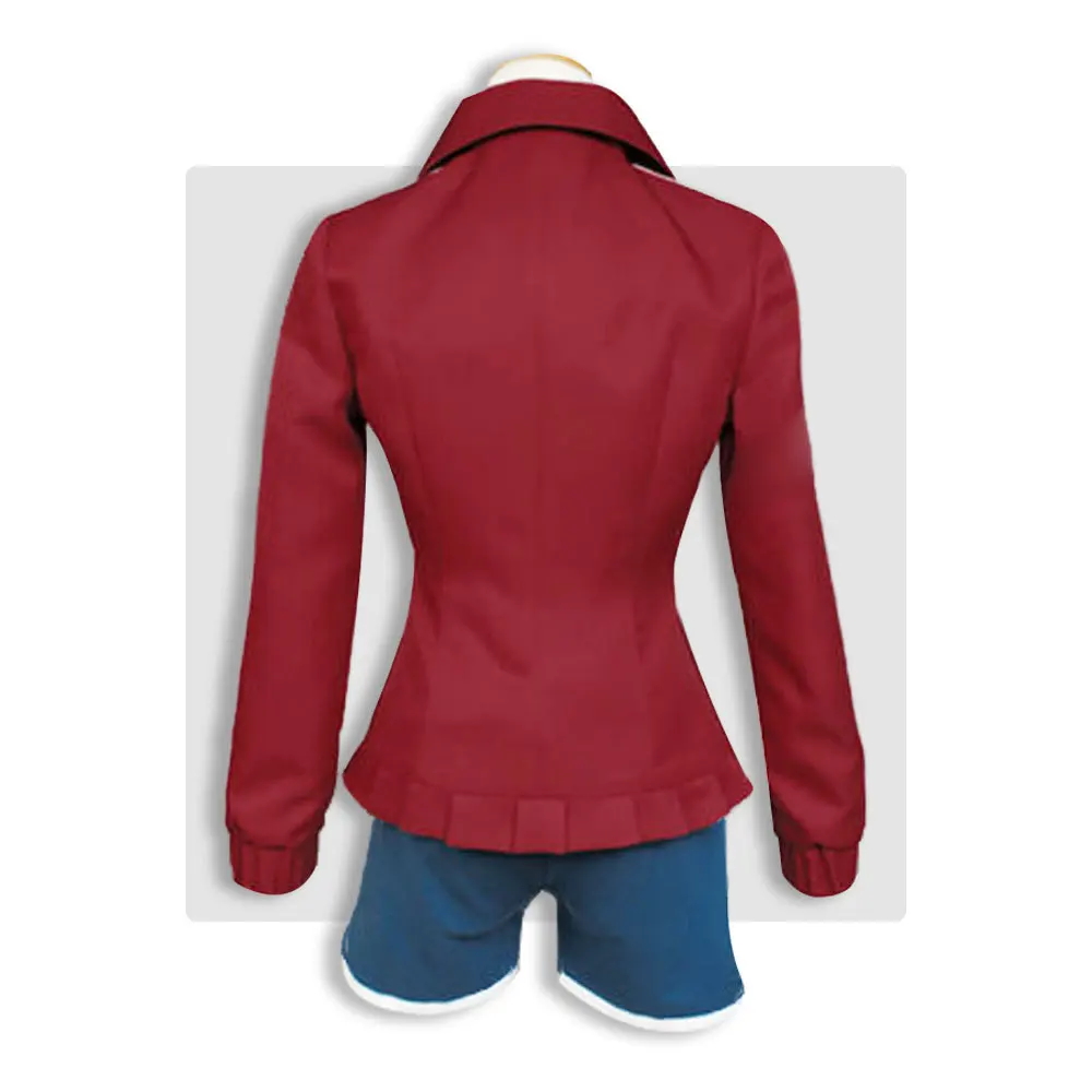 Аниме Danganronpa Asahina Aoi Косплей костюмы Женское платье униформа для девочек одежда -