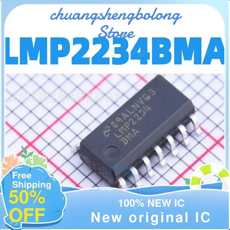 

10-200PCS LMP2234AMA SOP14 nuevo original