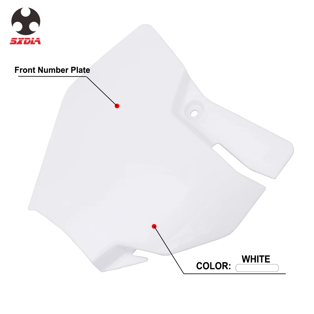 Мотоцикл пластиковый комплект номерной знак переднее крыло для KTM 65 SX 2016 2017 2019 Mini