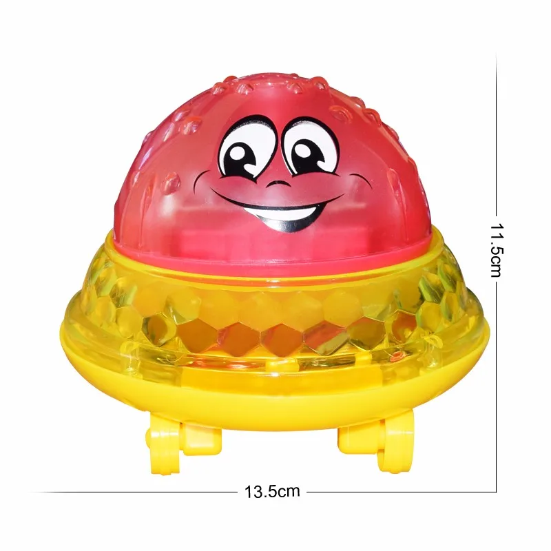 Игрушка для купания в воде с распылителем малышей мигающий светодиодный