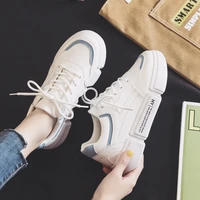2021 spring new small white shoes womens korean style student running board shoes womens leisure breathable shoes