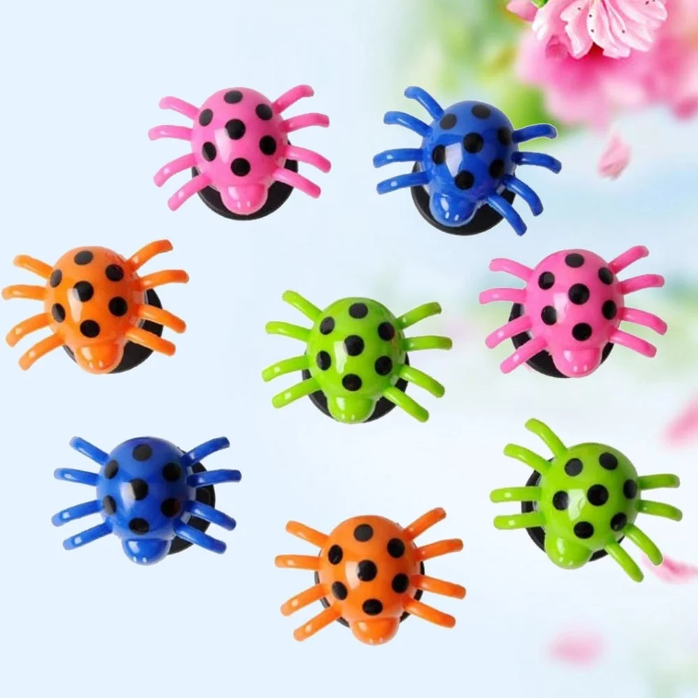 

4Pcs Kids Spiders Shape Jumping Small Toys Bouncing Spider Shake Toys Swing Spiders Toys