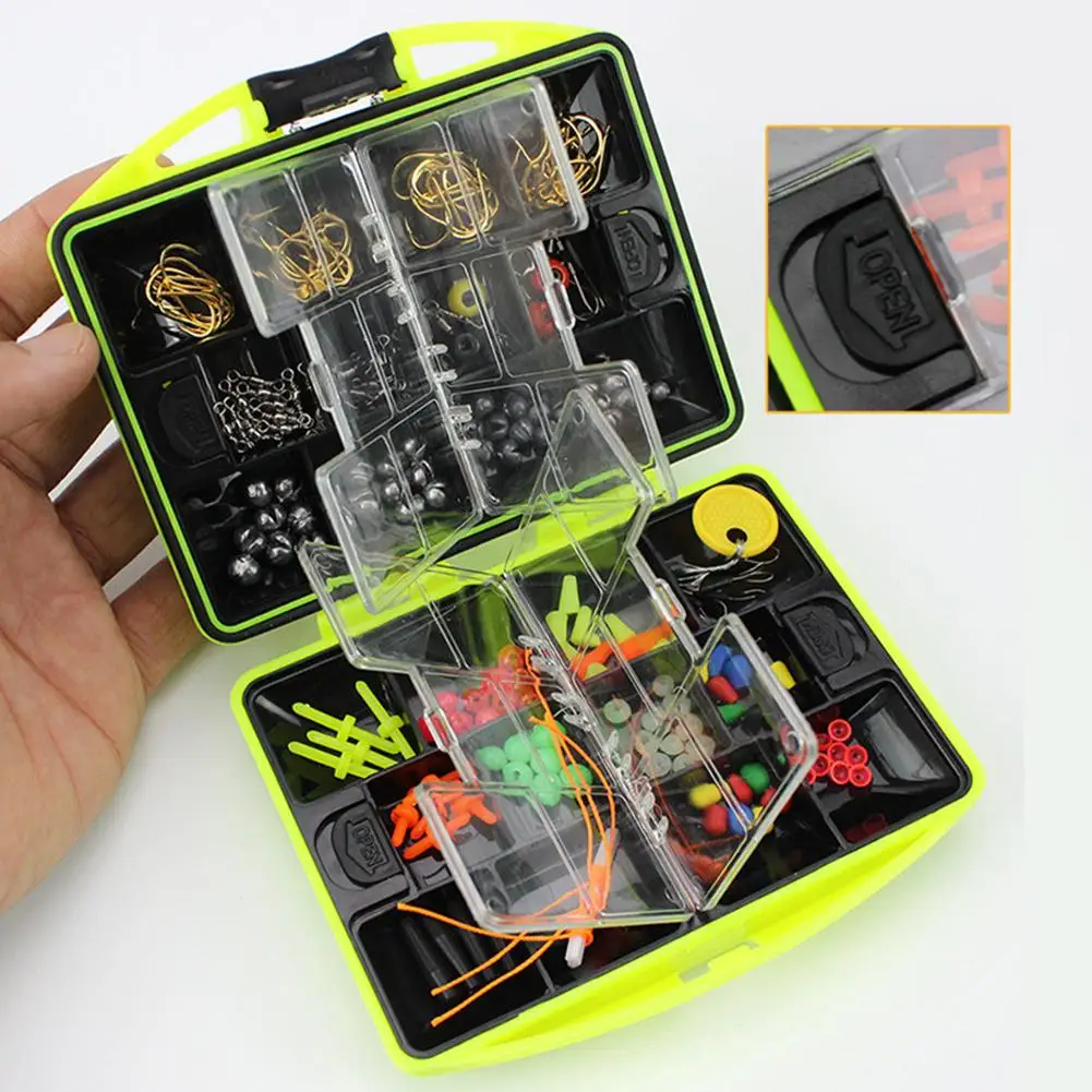 

184 шт., 24 вида, портативные рыболовные приманки