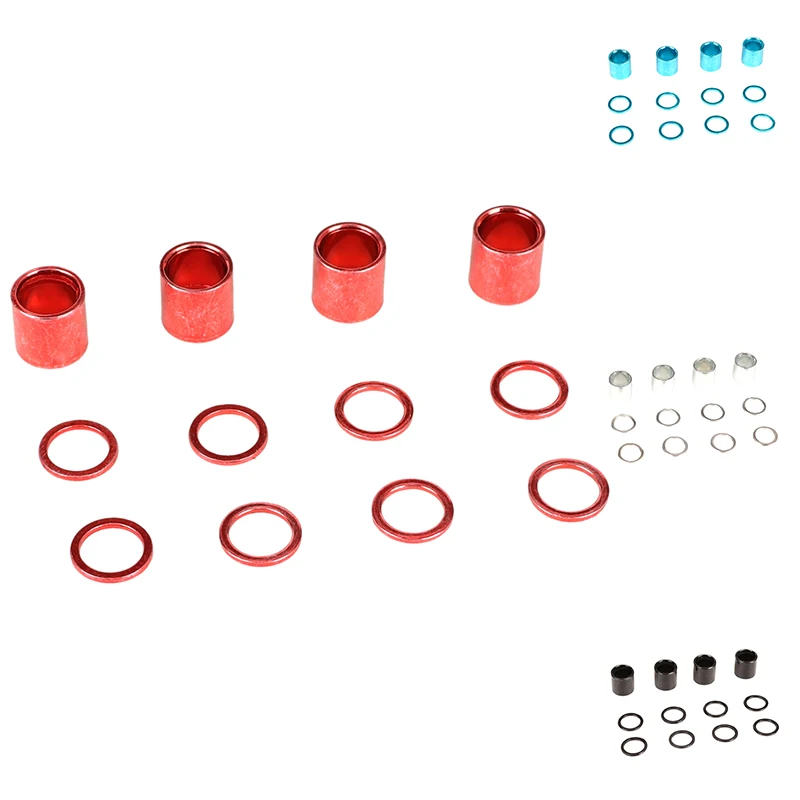 

AKAGEAR 4Pcs Skateboard Wheels Bearing Spacer Scooter Wheel Bearing Spacer Roller Skates Bearing Bushing Skating Spacers