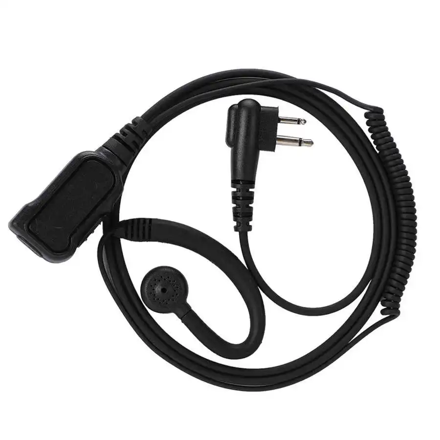Утолщенный кабель для гарнитуры с кнопкой push to talk большая кнопка PTT M наушники