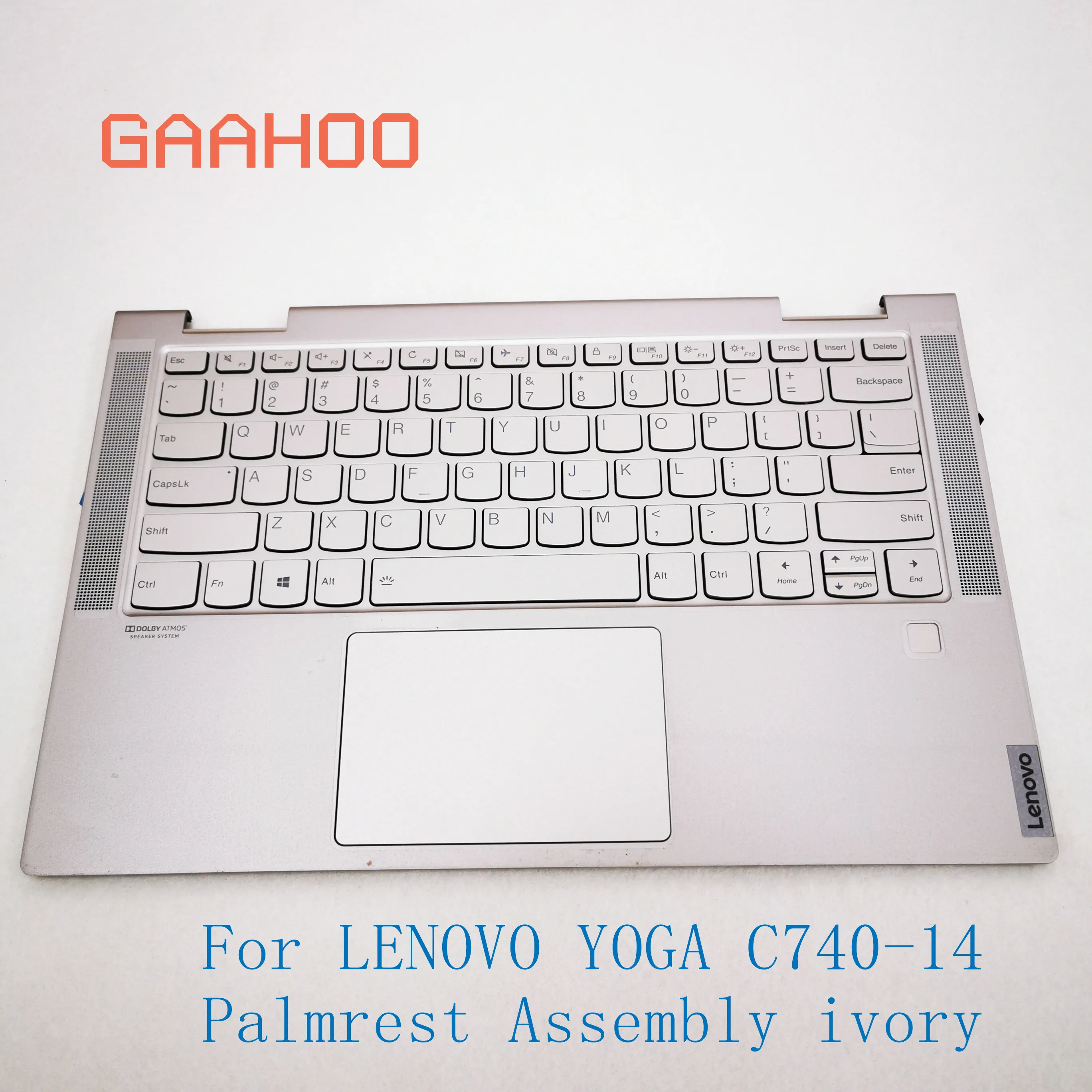 Нам IND Backligt клавиатура прозрачная защита для экрана LENOVO YOGA C740-14 и Упор рук в сборе