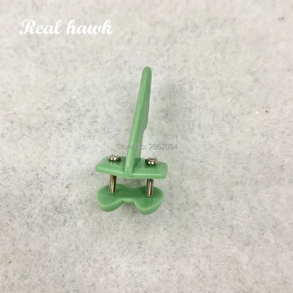 10 компл./лот 6 цветов с винтовыми булавками M2x10mm 20x27 4 отверстия L20xH27 RC Самолеты