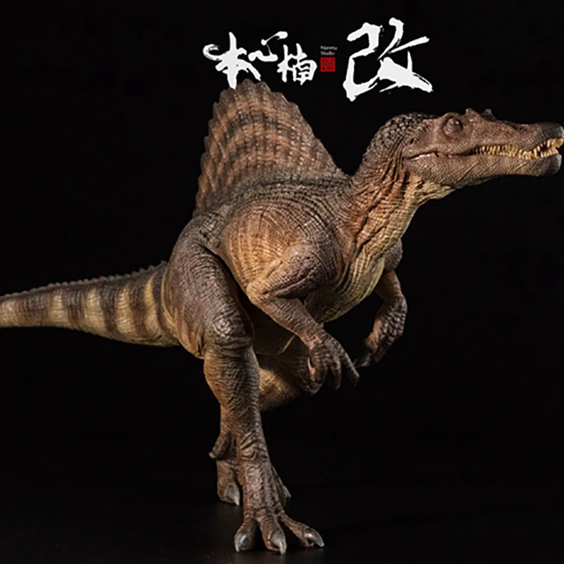 Древесина фебе игрушка динозавр Spinosaurus коллекция 1/35 Long46cm в наличии ограниченное