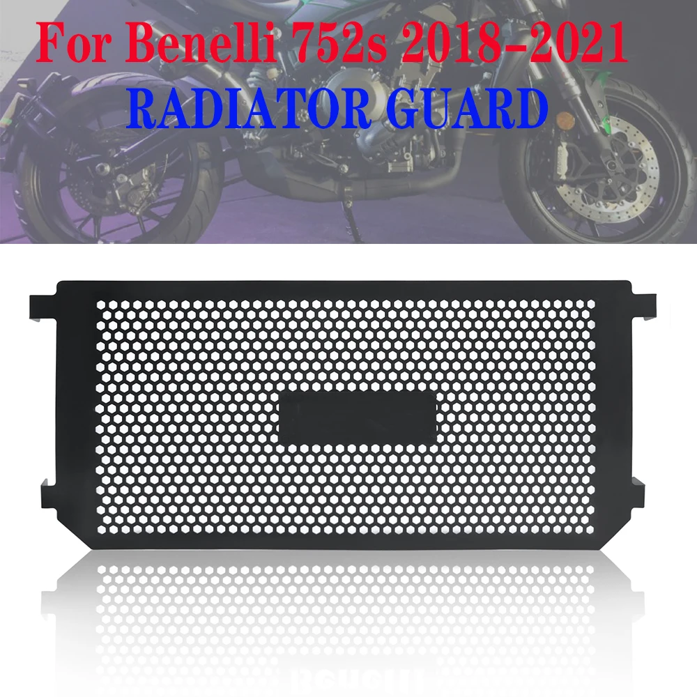 

For Benelli 752s 2018-2021 2020 Motorcycle Aluminum 752 s Radiator Grille Guard Protector Grill Cover Protection Accessories