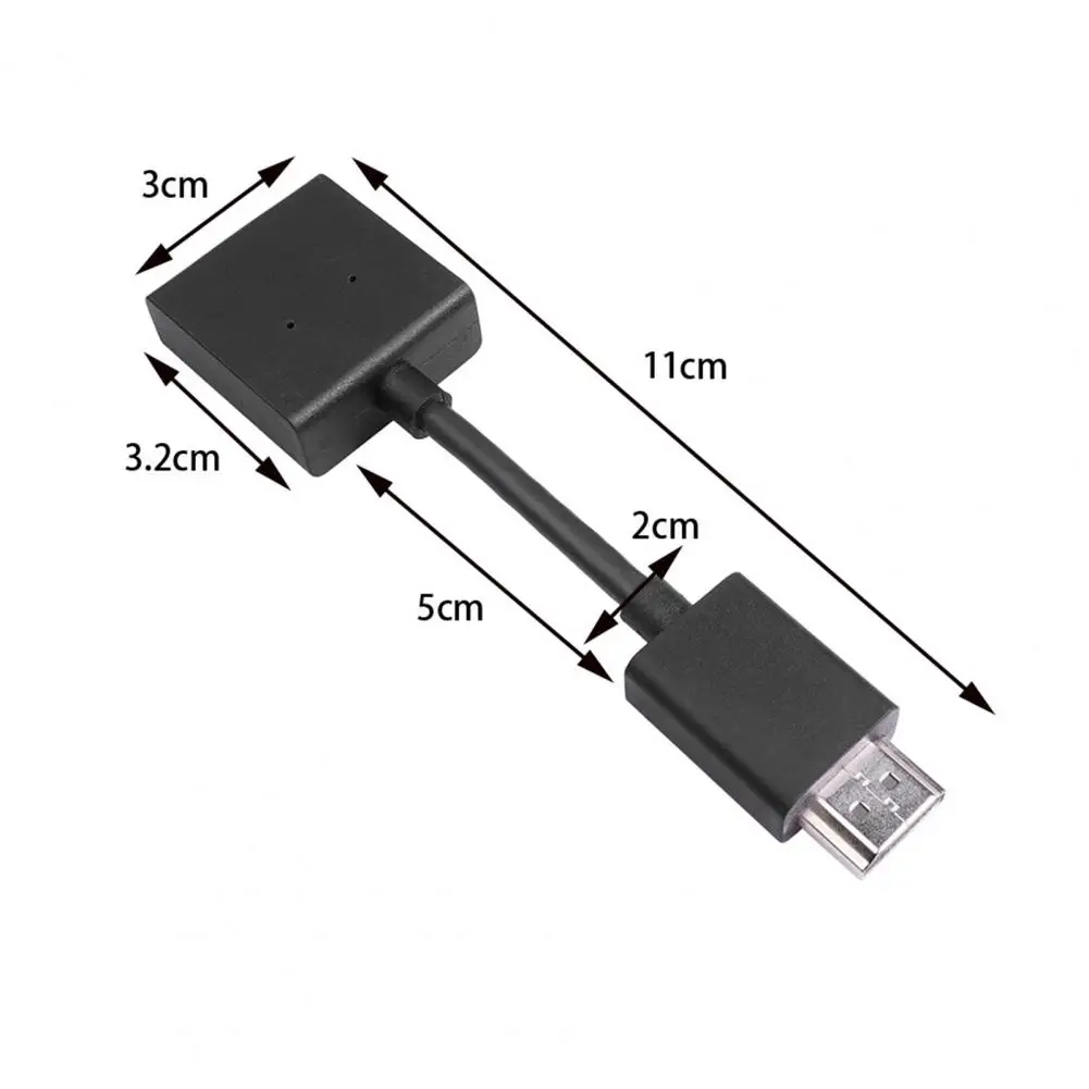19 + 1 стандартный адаптер HDMI штекер гнездо Вращающийся удлинитель для Google Chrome Cast