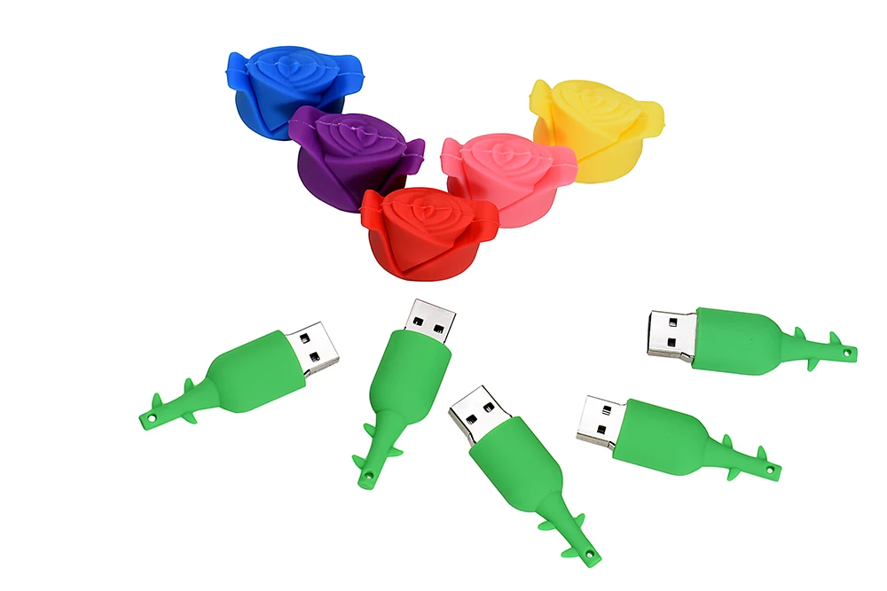JASTER флеш-накопитель мультфильм красная роза 16GB 32 цветок usb флеш-накопитель карта памяти флешка