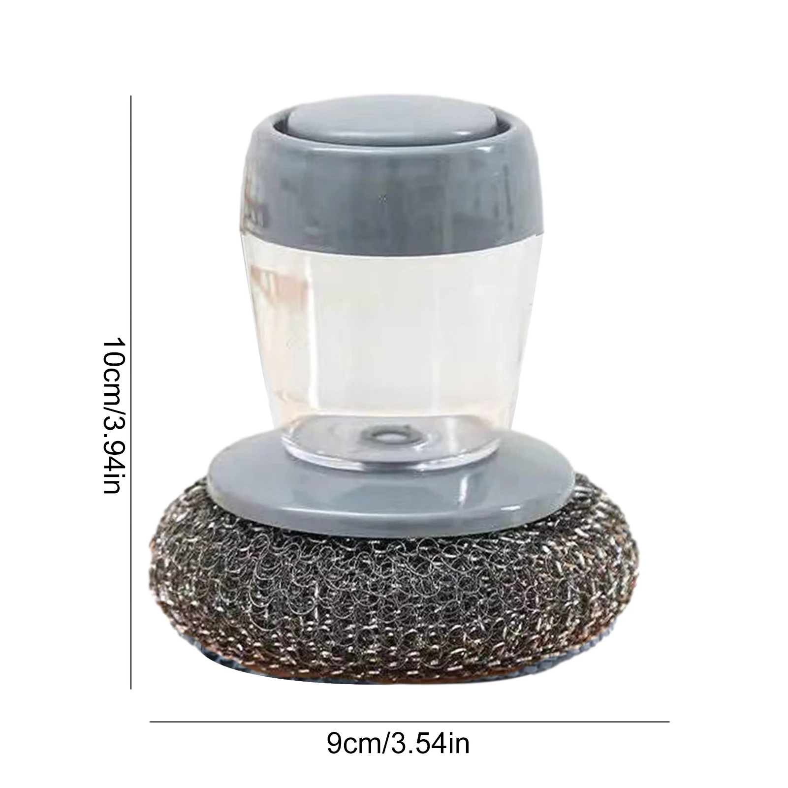 

Automatic liquid-fill Scrubber Kitchen Sponge For Washing Dishes Scrubbers Cleaning Utensil Spiral Scourers Cleaner For Pan Bowl