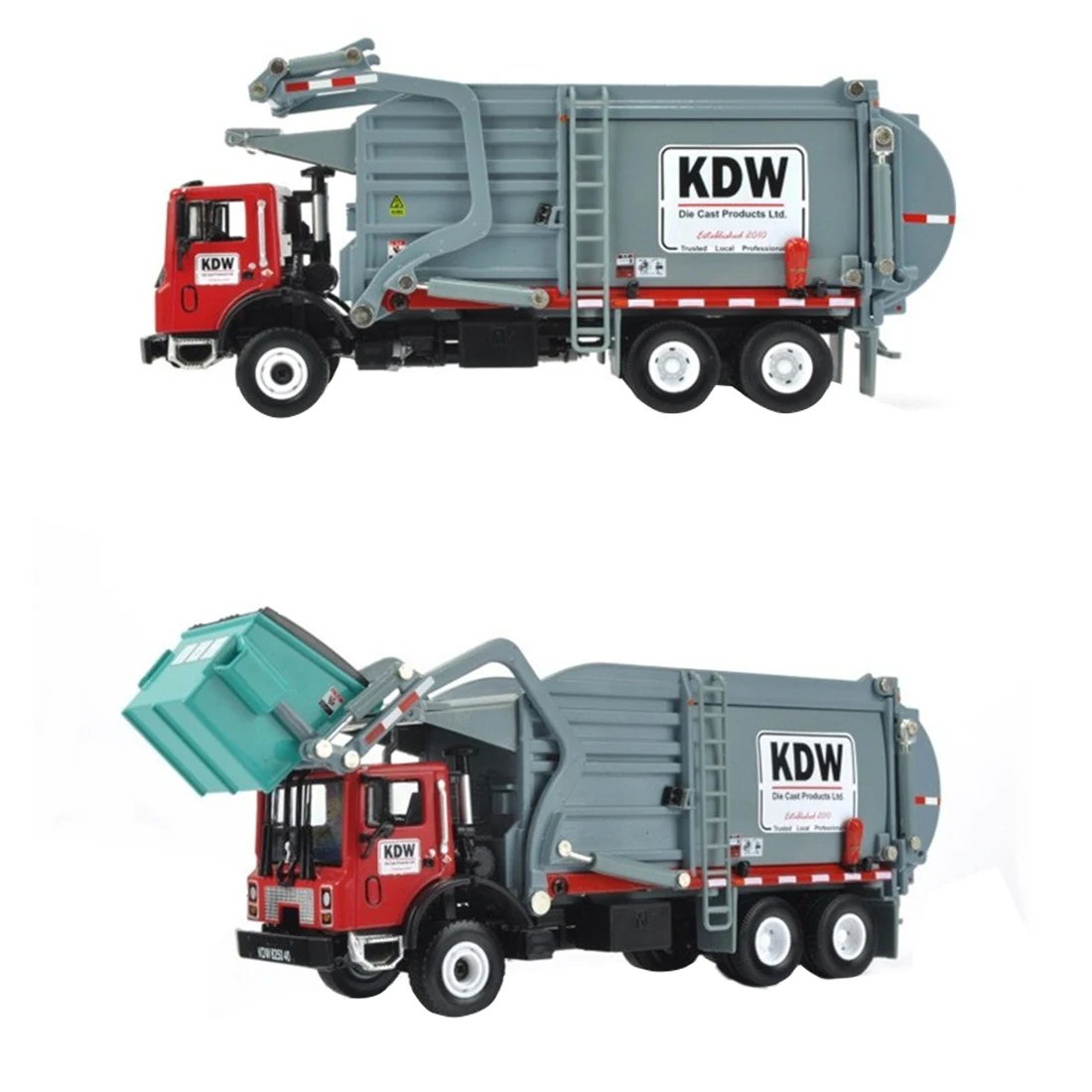 

1:24 Garbage Collection Truck Sanitation Cleaning Car Alloy Transport Engineering Vehicle Model Kids Birthdaty Gifts 2020
