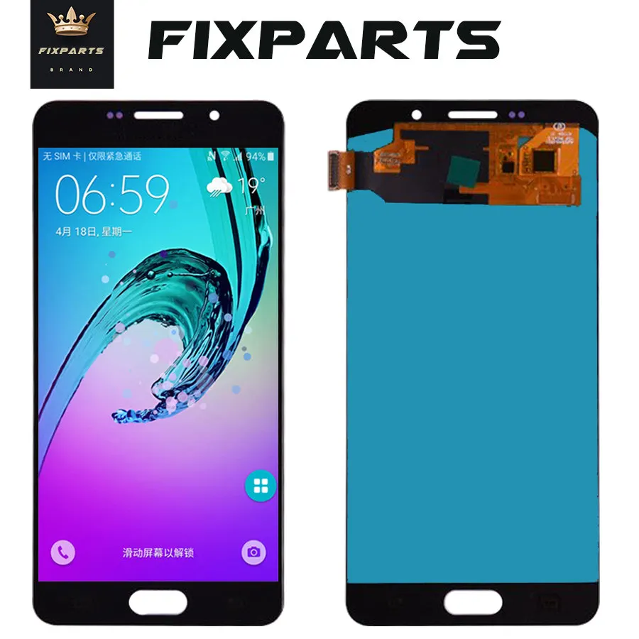 TFT A710 экран для SAMSUNG GALAXY A7 2016 ЖК дисплей сенсорный дигитайзер сборка Замена 5 LCD|lcd