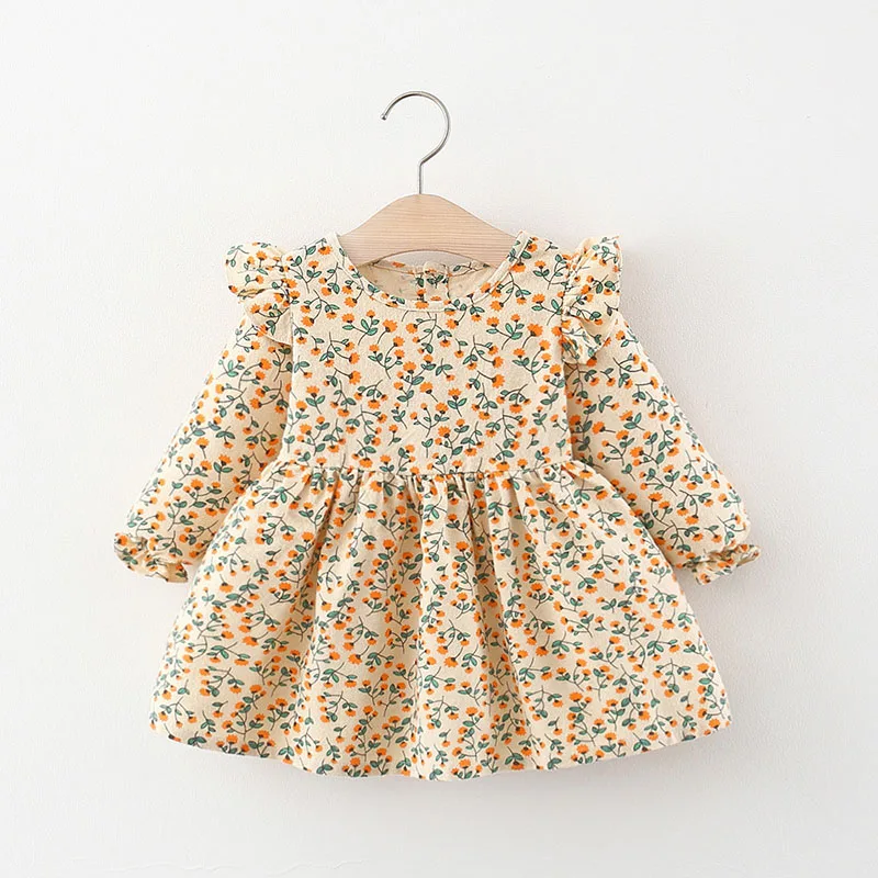 

Bear Leader Baby Infant Girls Dress Floral Dress Cotton Baby Girl Clothes Spring Autumn Kids Toddler Child Clothing Tutu Dress