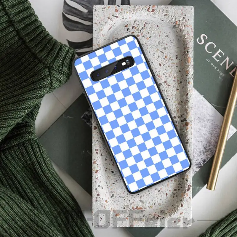 

CMYK color grid Phone Case case coque fundas etui for samsung galaxy A10 A20 A30S A40 A50 A51 A70 A71 note 8 9 10 cases cover