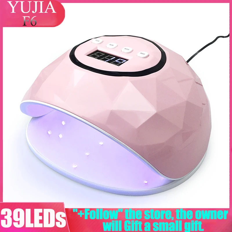 YUJIA 72 Вт УФ лампа светодиодный Сушилка для ногтей гель лак отверждения свет с