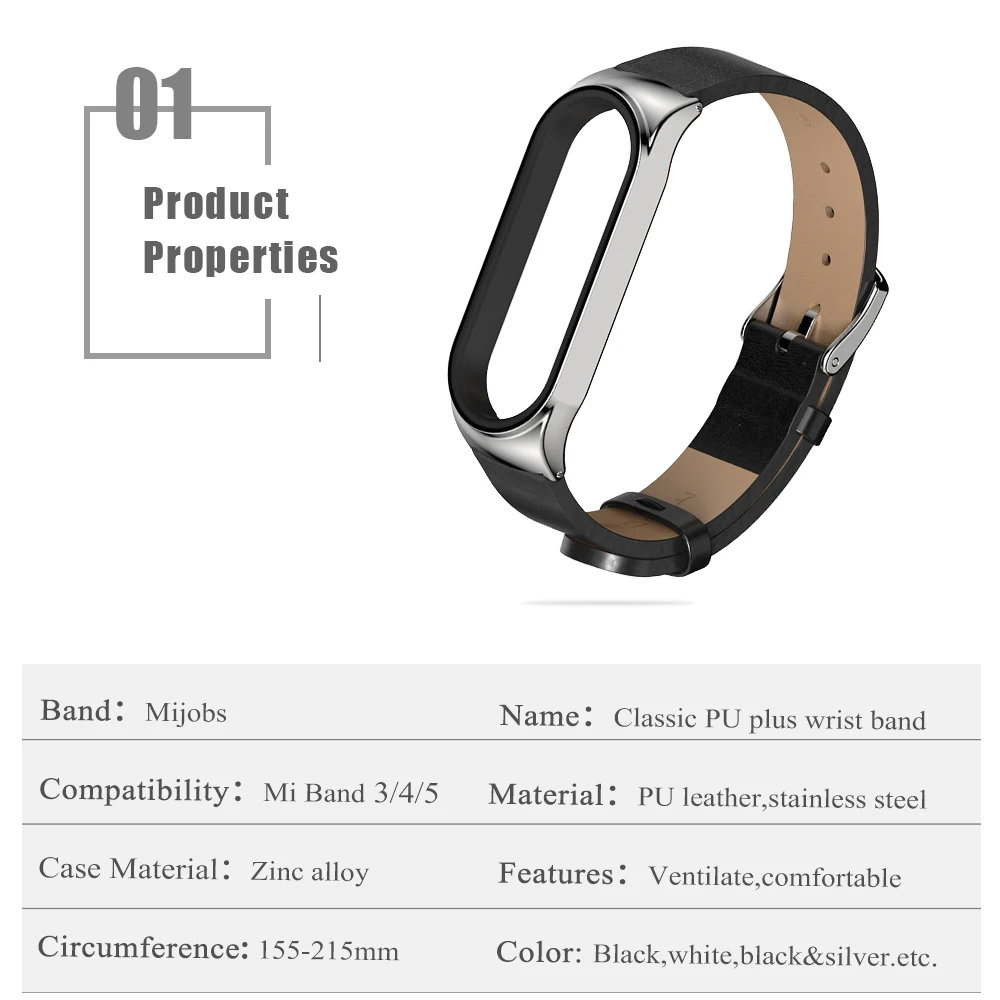 Ремешок для Mi Band 5 браслет из искусственной кожи Xiaomi 4 умные часы Miband 3 группы