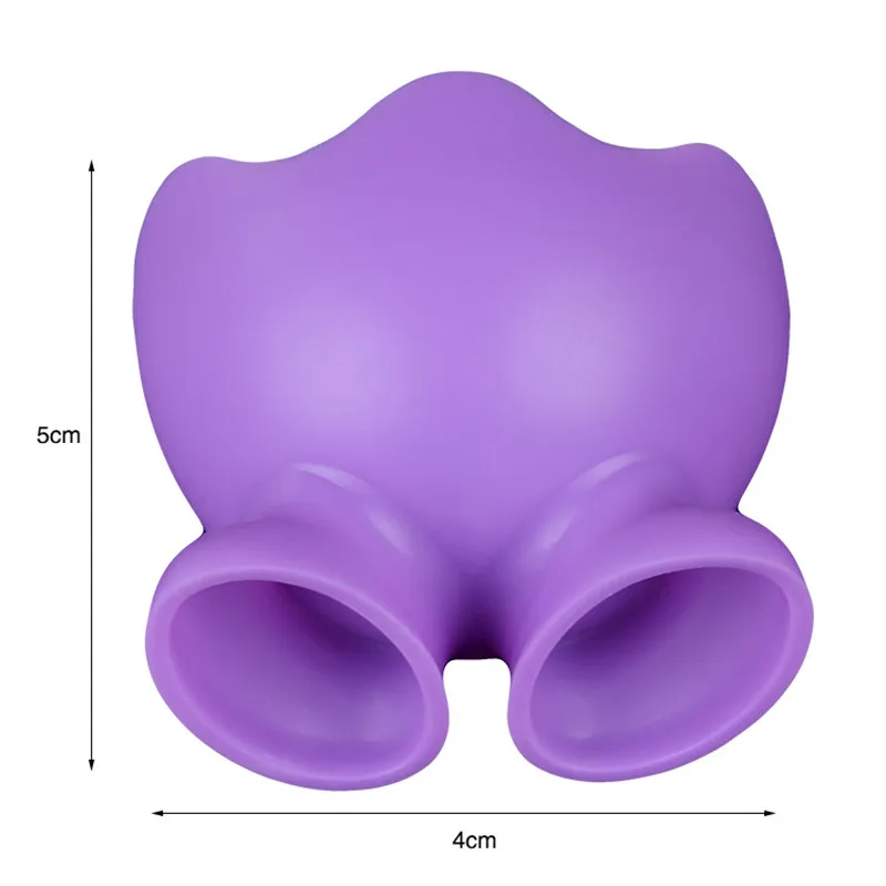 

2 Pcs Food Grade Silicone Egg Boiler Holder Creative Egg Poacher Cook Poach Pods Kitchen Eggcup Cookware Tools Random