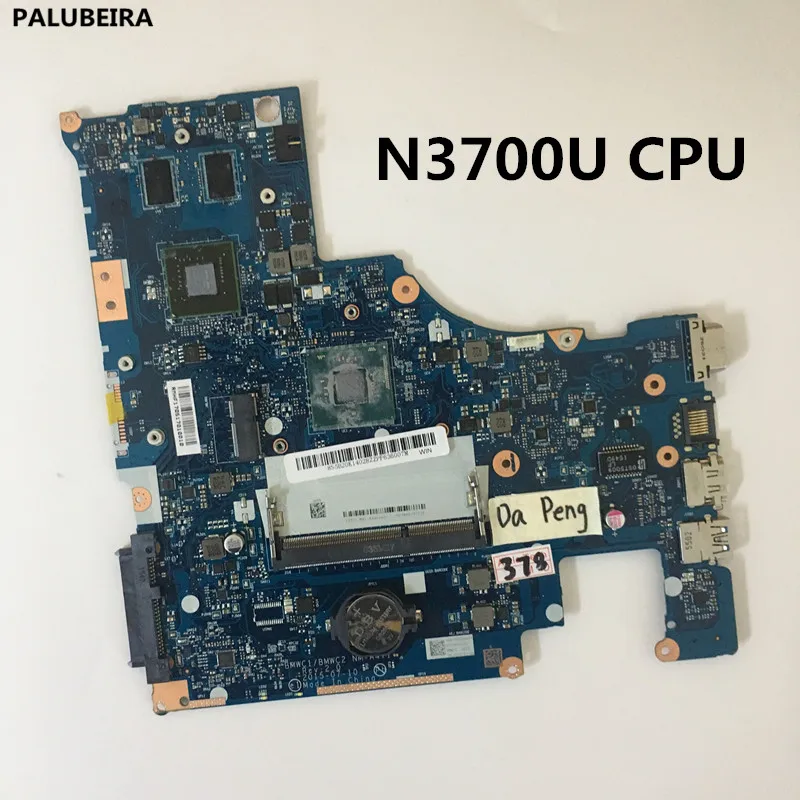 Palubeira для материнской платы ноутбука Lenovo 300-15IBR BMWC1/BMWC2 NM-A471 с процессором SR29E N3700 DDR3 100% полностью протестирована.