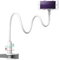 Phone Holder 360 Rotating Flexible Long Arm Lazy Stand Desktop Bed Support Clamp Bracket for iPhone Pro Plus