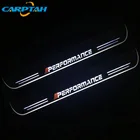 CARPTAH отделкой педаль светодиодный автомобильный светильник порога Накладка путь динамический поток Добро пожаловать лампы для автомобилей BMW E60 5 серия 2004 - 2009