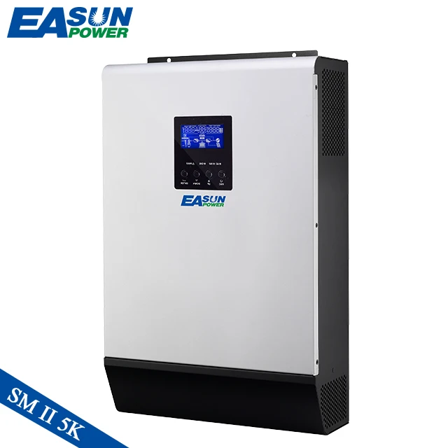 

EASUN POWER 5000W 450Vdc PV Input 80A MPPT 48V 230V 80A Battery Charger Pure Sine Wave Solar Inverter 5000VA