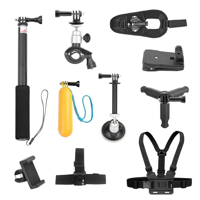 Underwater Sports Camera Fixed Car Bicycle Bracket Self-Timer Extension Pole Tripod For Osmo Action | Электроника
