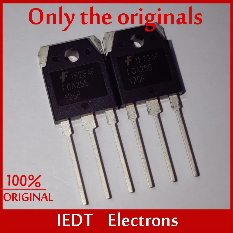 1 unids/lote 100% nuevo FGA25S125P TO-3P FGA25S 1250 в 50A чип IC оригинальный набор микросхем BGA наличии |
